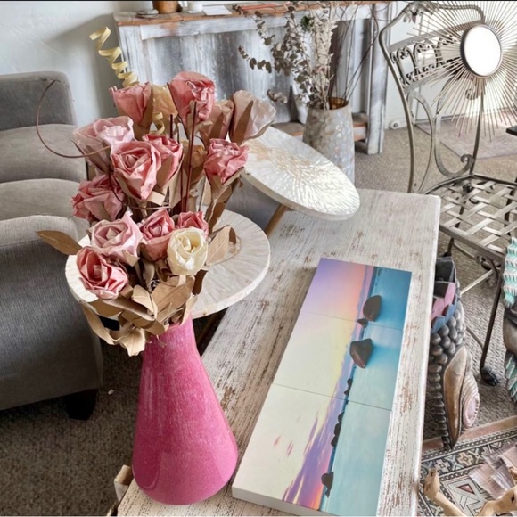 Island Sunrise Triptych Wall Art (8”x24”) - Picture 3 of 4